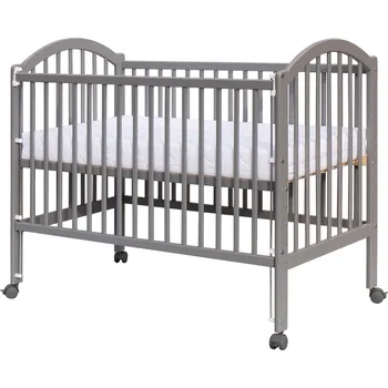 Dětská postýlka Dětská postýlka se stahovacím bokem - Scarlett Alenka (borovice) - šedá 120 x 60 cm