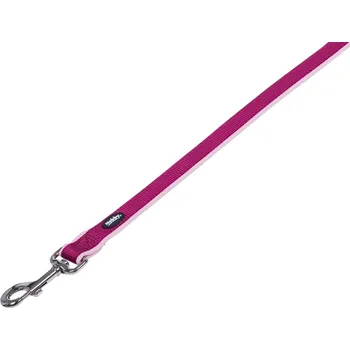 Vodítko pro psa Vodítko NOBBY Classic Preno neoprenové malinové (M/L) 120cm