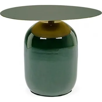 Konferenční stolek BIZZOTTO Konferenční stolek NALIMA zelený 50cm 0746706