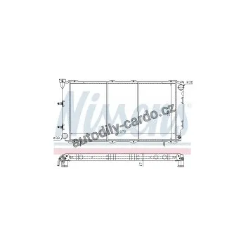 Chladič motoru Chladič motoru NISSENS 640961