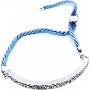 Náramek Dámský náramek Panarea BS19PL2AZ Modrá Stříbro Stříbřitý (Nastavitelný)