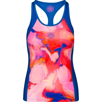 Dámské tílko BIDI BADU Jua Tech Tank Red, Blue M