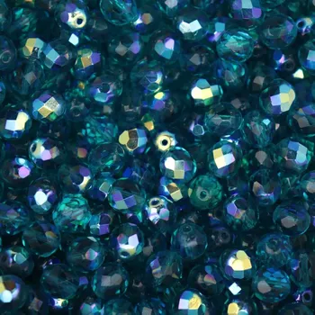 Korálek Pro Háčkování Broušené ohňovky 8 mm 20 ks 60140/28701