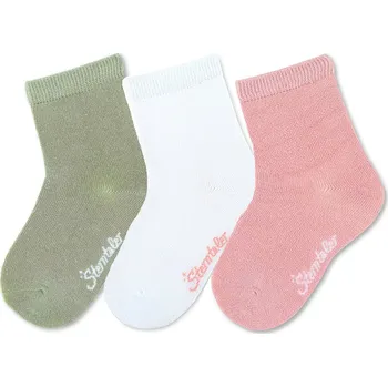 Dětské ponožky z bambusové viskózy 3 páry růžová Sterntaler Velikost: 27-30
