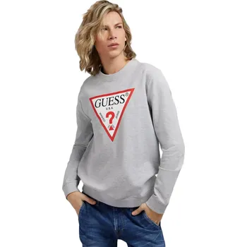 Pánská mikina GUESS PÁNSKÁ MIKINA AUDLEY CN FLEECE ŠEDÁ M2YQ37K6ZS1 MRH Velikost: M