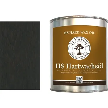 Olej na dřevo Oli-Natura HS HARTWACHSÖL (Olej na dřevěné podlahy) tmavě šedý - basalt Balení: 20ml + dárek k objednávce nad 1000Kč