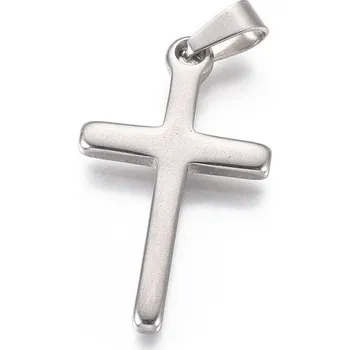 Přívěsek Přívěsek KŘÍŽ z chirurgické oceli