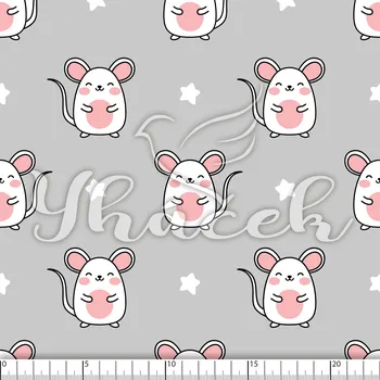 Microfibra, Myšky a hvězdičky na šedé