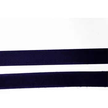 Pro Háčkování Suchý zip, 20 mm, komplet námořnická modř