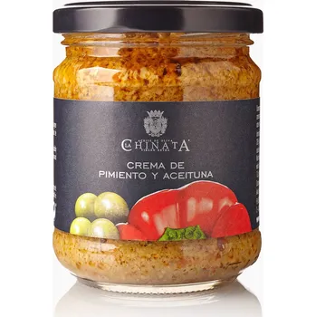 Rostlinná pomazánka LA CHINATA Krém Z Papriky A Oliv