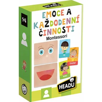 Výuková hračka Headu Montessori Emoce a každodenní činnosti