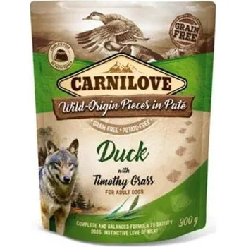 Krmivo pro psa Carnilove Paté Duck with Timothy Grass 300 g