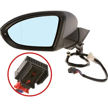 Auto zrcátko ACI zrcátko pro VW GOLF 13- s pamětí, blikačem a světlem pro nást. asf pro lak (13pinů) L