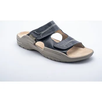 Pánská obuv MEDISTYLE zdravotní pánská pantofel MICHAL Barva: Černá, Velikost EU: 41