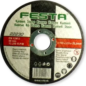 Příslušenství k brusce Kotouč na šamot pr. 115 mm