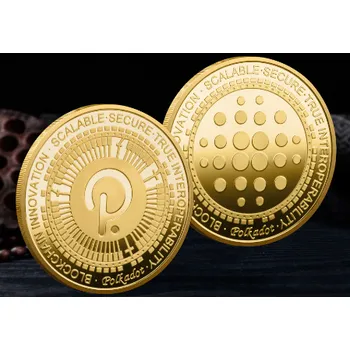 Polkadot mince Zlatá