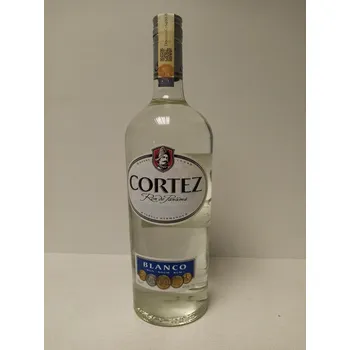 Rum Ron Cortez Blanco 40% 1L