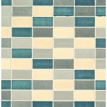 Samolepící dekorace GEKKOFIX 11744 Samolepicí fólie GEKKOFIX, 45 cm x 2 m | Šedo-modro-krémová mozaika