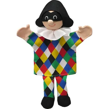 maňásek Moravská ústředna Maňásek Harlekýn 32 cm