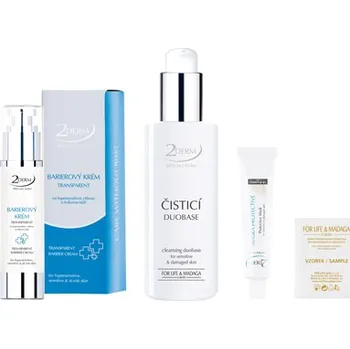 Kosmetická sada For Life & Madaga Sada 2DERM Barrier protective transparent