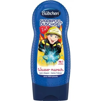 Dětský šampon Bübchen Kids šampon a sprchový gel Wasser marsch 230 ml Německo