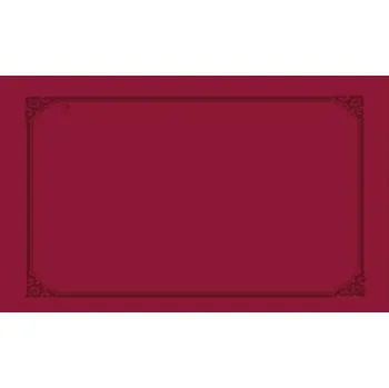 Tork Prostírání papírové 31x42 cm / 500ks 1-vrstvé bordó