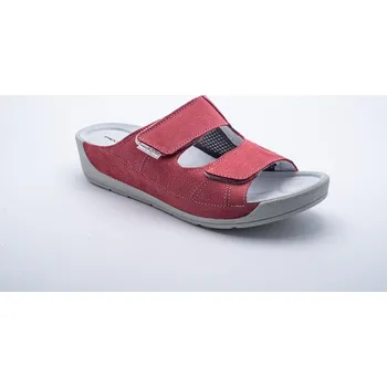 Dámská obuv MEDISTYLE zdravotní dámská pantofel KARIN halux Barva: Červená, velikost: 40
