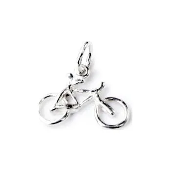 Přívěsek Stříbrný přívěsek kolo - DN18 (Stříbrný cyklo přívěsek)