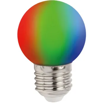 Spectrum LED Ball E27 1W 230V 20lm RGB