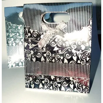 Dárková taška Dárková taška stříbrná - 2443 (Dárková stříbrná taška)