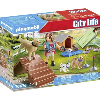 Stavebnice Playmobil Playmobil City Life 70676 Psí trenérka
