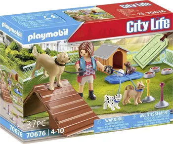 Stavebnice Playmobil Playmobil City Life 70676 Psí trenérka