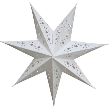Vánoční dekorace Chic Antique Vintage papírová hvězda 22 cm