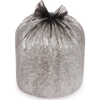 Pytle na odpadky Sáček do koše (HDPE) černý 45 x 54 cm 18L [50 ks]