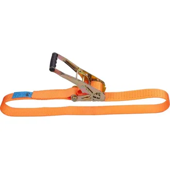 Upínací popruh upínací pás 50mm s ráčnou 50H-1-DR 5000kg, délka kompletu 1,5 m, barva modrá