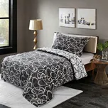 Apex Mikroplyšové povlečení Kirsty šedá