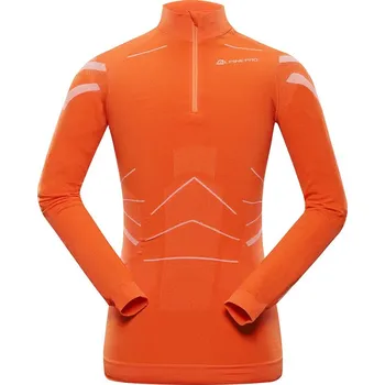 Pánské funkční triko ALPINE PRO LUBIN spicy orange - XS-S