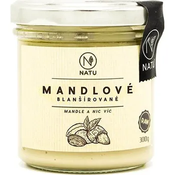NATU Mandlový krém blanšírovaný 300 g