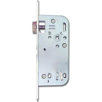 zadlabací zámek Zadlabací zámek Solido na klíč,backset 50,rozteč 90 mm, čelo nerez | Dveře a&nbsp;dveřní příslušenství Zámky Zadlabací zámky Na cylindrickou vložku, na klíč Zadlabací zámky na klíč rozteč 90