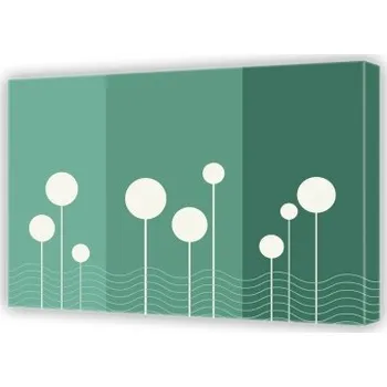 Podložka pod nábytek Vodní květy - Obraz na plátně (70x100)