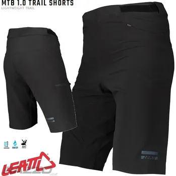 Cyklistické kalhoty Kraťasy na kolo Leatt MTB 1.0 Trail Short Black 2022 36