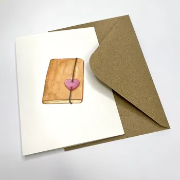 MINIMEE Přáníčko A6 - Kniha lásky