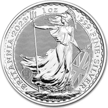 The Royal Mint Stříbrná mince 1 oz Britannia 2023 31,1 g