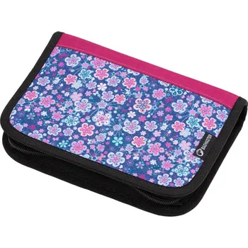 Penál Bagmaster školní penál Alfa&nbsp;20 A – jednopatrový, 2 chlopně, prázdný