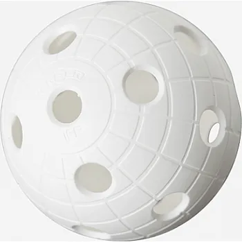 Florbalový míček Unihoc míček CRATER White Bílá