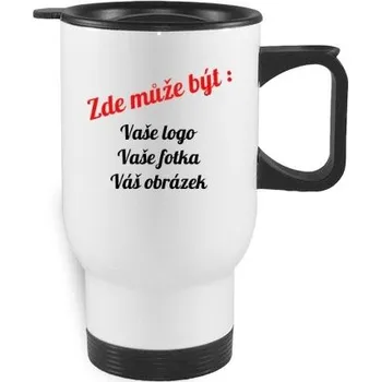 Termohrnek Pelisport Termohrnek PL bílý s vlastním potiskem
