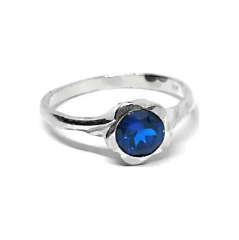 Prsten Stříbrný prsten zirkon spinel- T1271 (Stříbrný prsten se zirkonem spinelem)