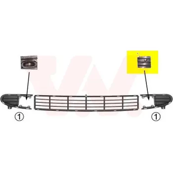 Nárazník Klapka, vlečný hák VAN WEZEL 5878595