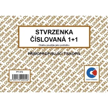 Tiskopis Stvrzenka A6 čísl.