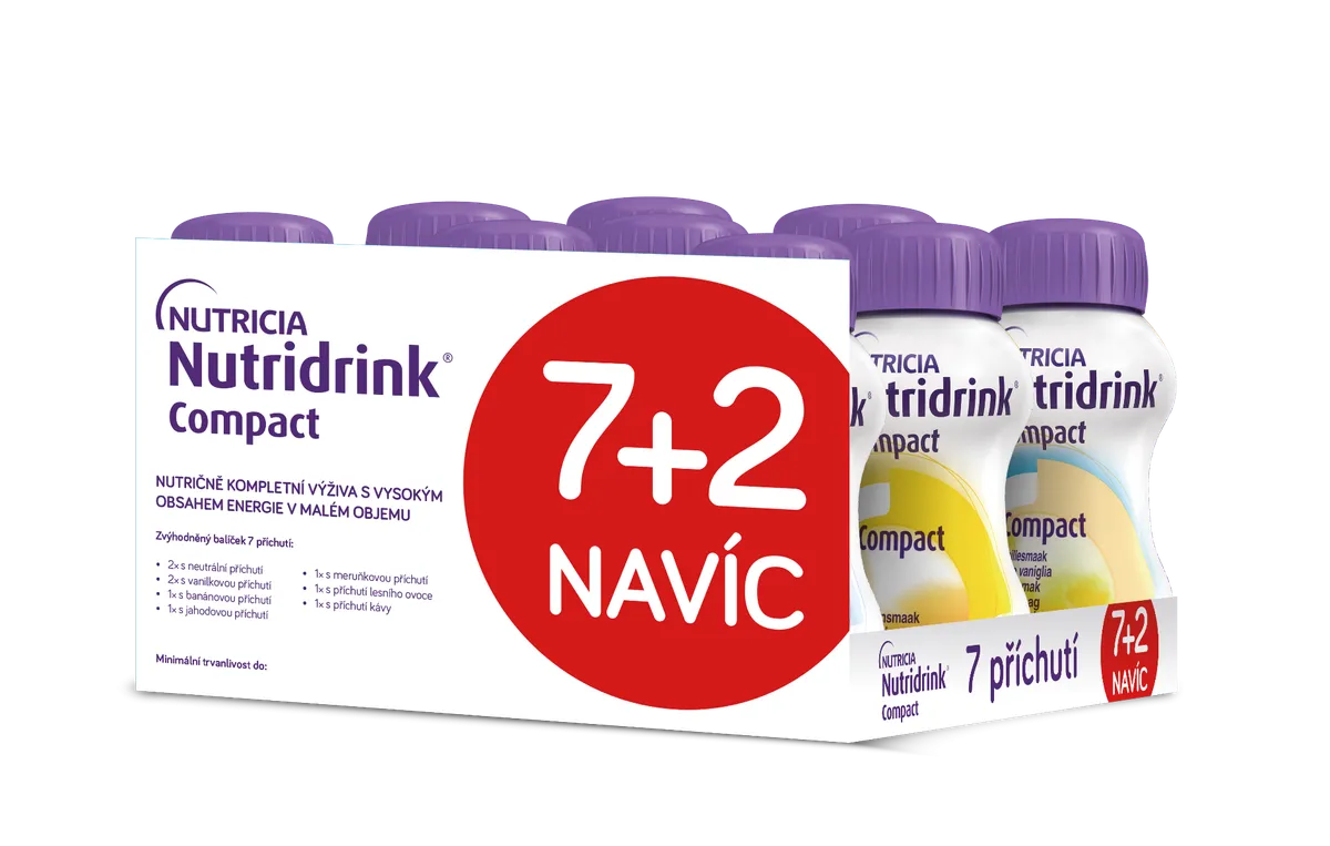 Foto Nutricia Nutridrink Compact 7+2x 125 ml - Zbozi.cz